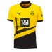 Camiseta Borussia Dortmund Mats Hummels #15 Primera Equipación para mujer 2023-24 manga corta